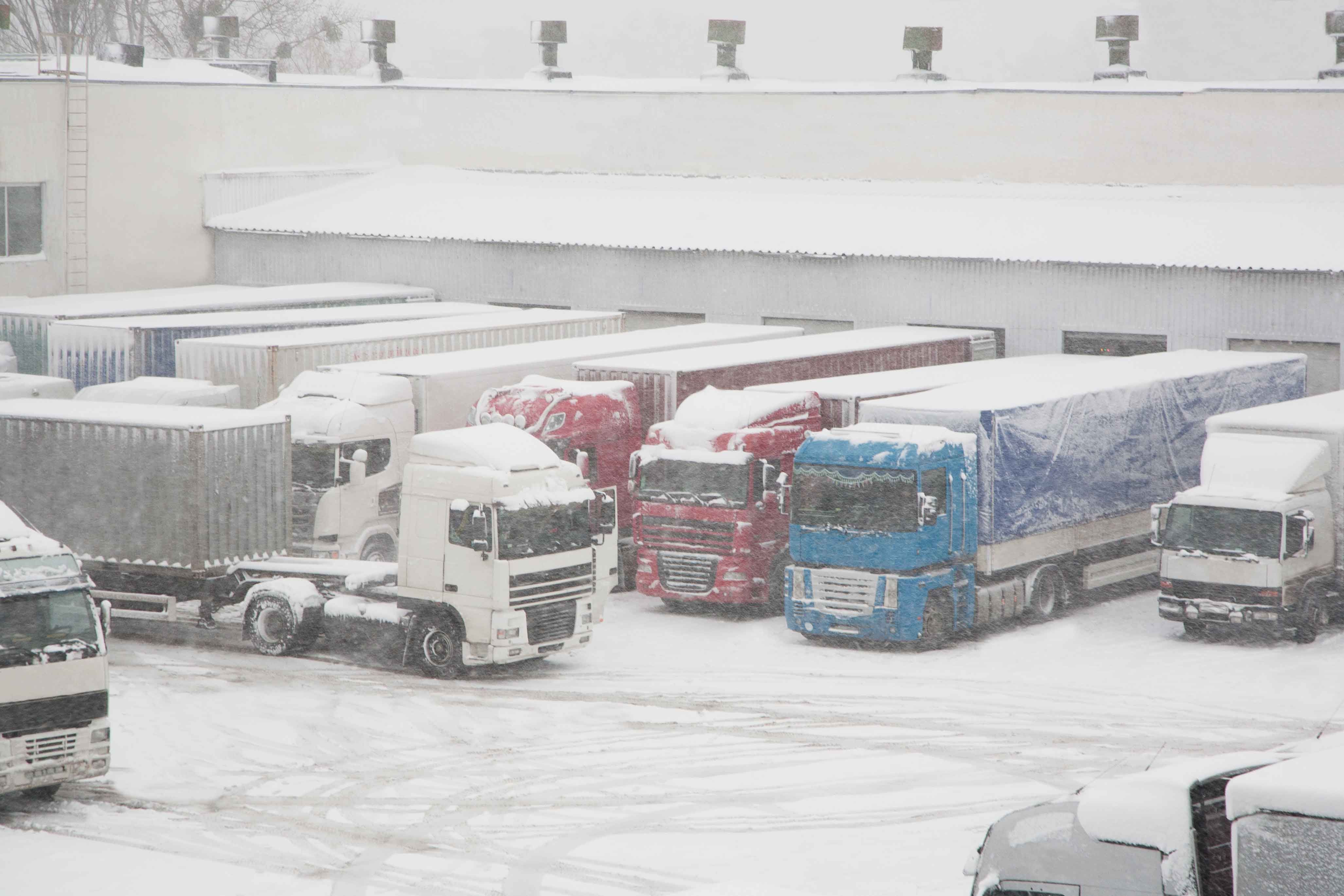 Truckers to hit snowy weather coast to coast this week.